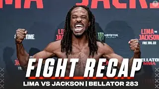 Jason Jackson TAKES DOWN Douglas Lima Repeatedly to Win Bellator 283 | CBS Sports HQ