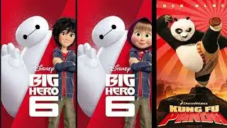 Masha and the Bear Parody of Famous Animated Movie Posters