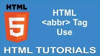 html abbr tag use in hindi tutorial,