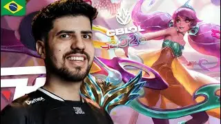 IMPOSSÍVEL de PARAR! PAIN Robo de GWEN TOP TESOURANDO TODOS no HIGH ELO BR