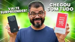 INCRÍVEL! REDMI NOTE 15 PRO 5G TEM CÂMERA DE 200MP E BATERIA GIGANTE! VALE A PENA?