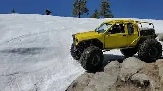 Rubicon snow April 2020 Spider Lake