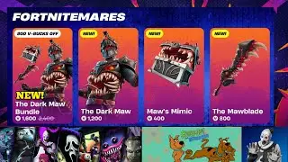 Fortnite Item Shop NEW The Dark Maw Bundle! (October 20th, 2025)
