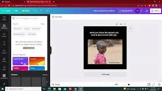 How to Make Meme By Canva Module 10, Canva Full Detail Course Part 10