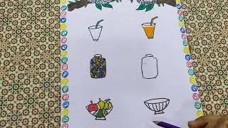 Worksheet of full & empty concept
