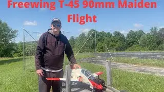Freewing T-45 Goshawk High Performance 90mm V1: Maiden Flight/Review