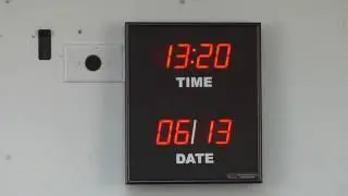 BRG Precision Product's RCCLA2R - DuraTime 2.4 GHz Wireless Digital Calendar Clock
