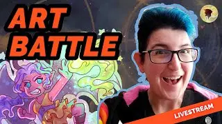 Let's draw to defeat monsters and art block