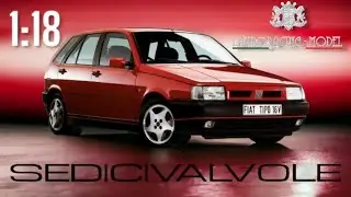Lovely Italian hot hatch🇮🇹: LaudoRacing Model  Fiat Tipo 2.0 16V Sedicivalvole 1:18 Unboxing & Story