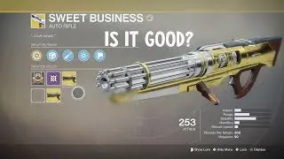 Exotic Weapon Showcase - Sweet Business (Destiny 2)