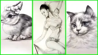 Pencil Sketch Complilation | SG Art Room