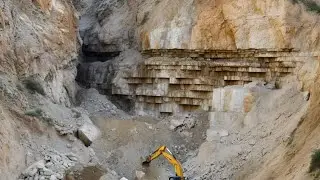 Amazing Mountain Working How Truck Loading & Marbles Manufacturing Process