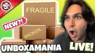 JHERO'S UNBOXAMANIA OF FUN!! LOTS OF BOXES TO OPEN #unboxing #live
