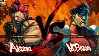 Akuma vs. M. Bison - USFIV