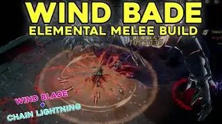 Undecember Wind Blade + Chain lightning Elemental  Melee Build 2023