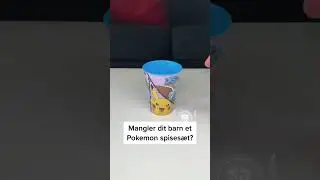 Pokemon spises&aelig;t til b&oslash;rn #merchandise #dansk #pokemongo #pokemon #gaveide #julegave