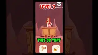 Comics bob | cave man rescue the girl puzzle game play fail/win level 3
