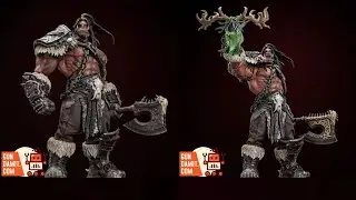 Представлена ​​новая фигурка Громмаша Адского Крика из World of Warcraft