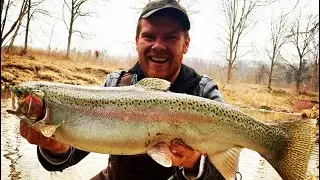 Spring Steelhead Bead Fishing, Au Sable River Foote Dam Steelhead, And Wobble Glow Fishing!