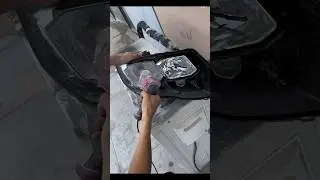 Epic LED Headlight Transformation! #shorts AutoArt