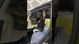 Model Y Sunroof Window Tint #armourtinting #bts #windowtintsurrey #tesla #heatrejection #tiktokban
