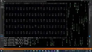 The Quest For Truth (Text-Based RPG) (PC) - Vlog #2 - Digital Rain Improved (The Matrix inspired)