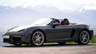 Porsche Boxster S 718, l'élastique ! Son 4 cyl est réellement fabuleux