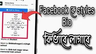 how to  facebook bio style