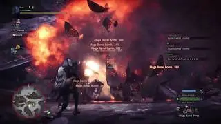 [ MHW ] Extreme Behemoth | 4P | 3'39 | HBG Heroic (status view)