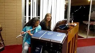 A Spontaneous Song with Jean Ferry'f Flute Accompaniment at Christmas Party