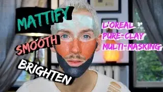 L'OREAL CLAY MASK REVIEW + HAUL | CHEAP DRUGSTORE FACE MASK