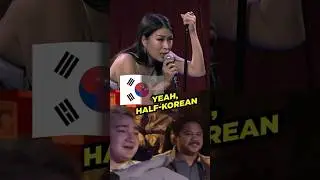 Half Asians🔥#jiaoyingsummers #crowdwork #standupcomedy #halfasian