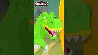 How to Smash the Golden Smasher Egg? 💥 #dinosaurcartoons #animatedstory