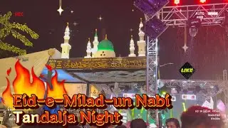 Eid-e-Milad - Un Nabi Tandalja 1500 yrs 🌙 || Night Decoration || #eidemiladunnabi #night #decoration