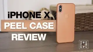 Распаковка и обзор сверхтонкого чехла для iPhone X Peel в формате 4K