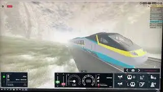 Train Sim (cesta Pendolinem z Roudnice nad Labem do Praha Holešovice)
