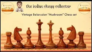 Chess sets collection - set 029 - Vintage Belarusian mushroom chess set #chess #vintage #subscribe