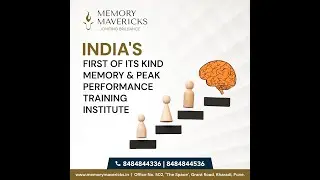 INDIA's FIRST OF IT'S KIND MEMORY and PEAK PERFORMANCE  TRAINING INSTITUTE!