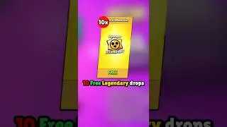 10 Legendary Drops 🥶 #brawlstars