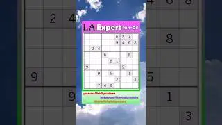 Los Angeles Times Daily #Sudoku 2026-01-03 Expert #puzzle #games #education #braingames