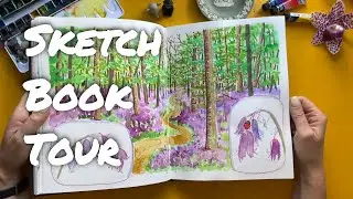 Watercolour Sketchbook Tour | Strathmore 400 Mixed Media Art 2024&ndash;2025
