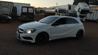 Mercedes a45 AMG downpipe... Difusor de escapamento... Escapamento direto...