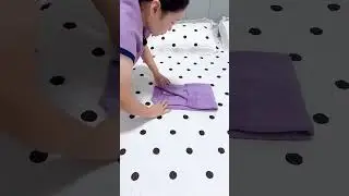 Quick & Easy Way to Fold Cardigans! 🧥✨ Space-Saving Hack