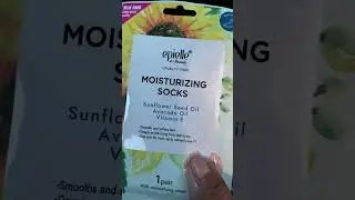 Epielle Moisturizing socks 🧦 review part 1 💕