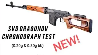 SVD Dragunov New Chronograph Test (More Fps & Joule)