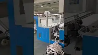 big batch fabric edge cutting and rolling with air cylinder