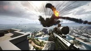 Super slowmotion Levelution and Easter eggs - Battlefield 4