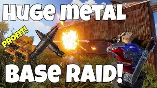 Raiding A Super Loaded Base Rust