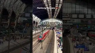 The #Hamburg central train station in #Germany 🇩🇪 #travel #europeancity