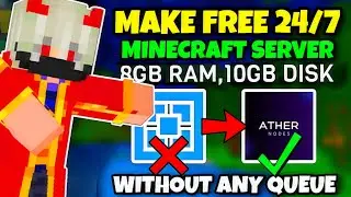 Best Free 24/7 Minecraft Server Hosting | 8GB RAM | No Lag | 2025